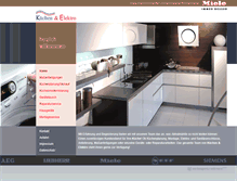 Tablet Screenshot of kuechen-elektro.de
